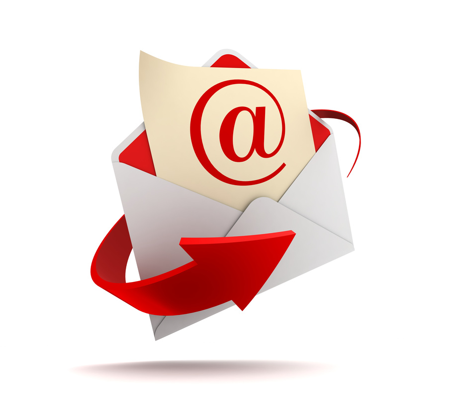 E-mail with envelope